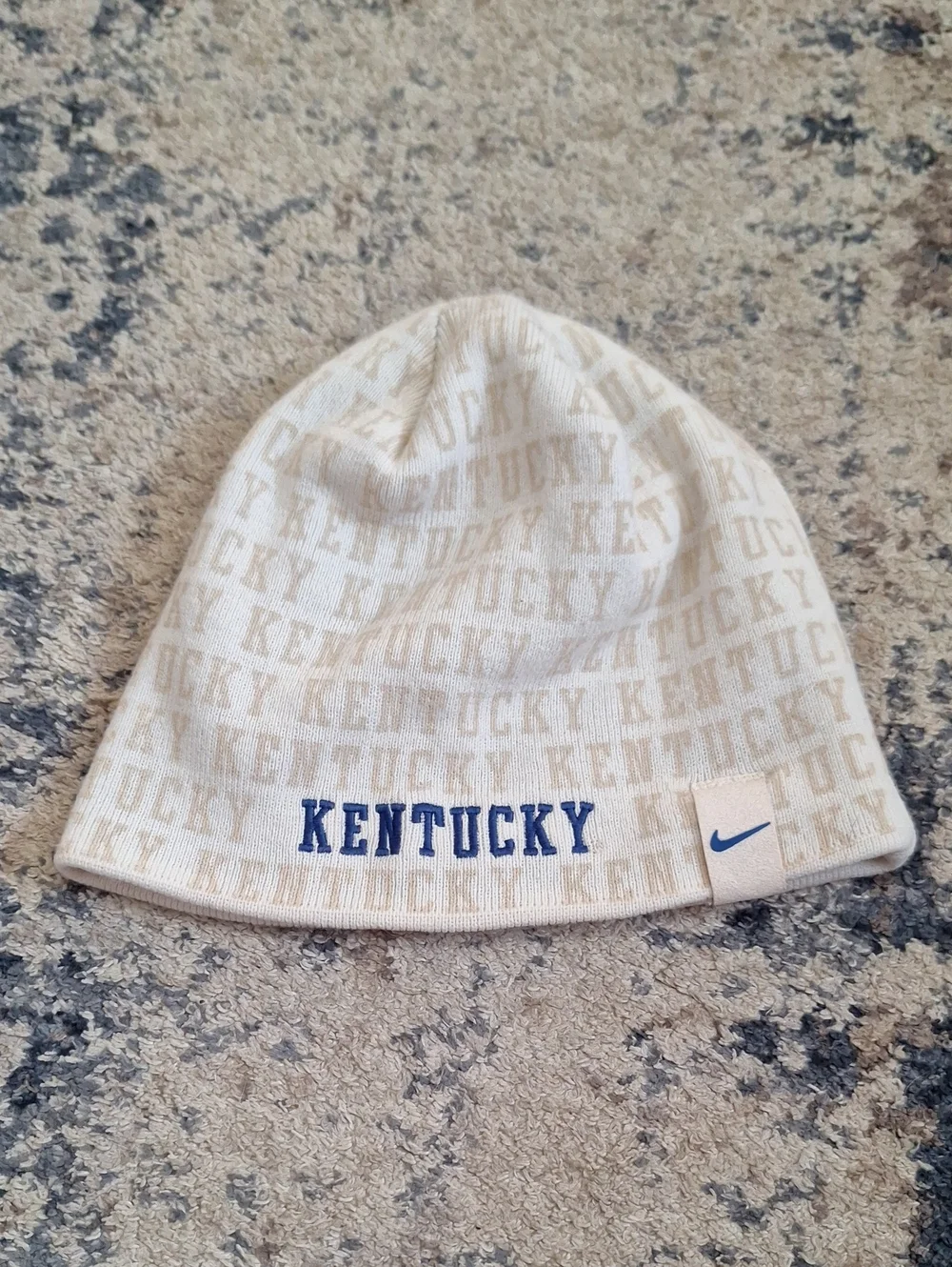 Nike Kentucky Beanie with Blue Embroidery